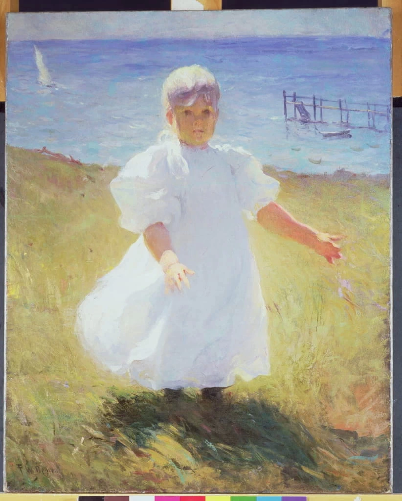 Bambino alla luce del sole